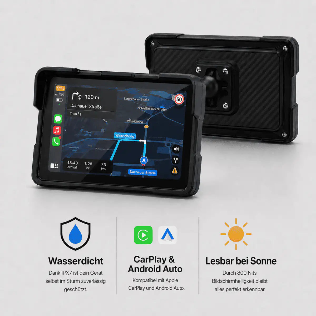 MotoPilot Pro™ - Biker Screen