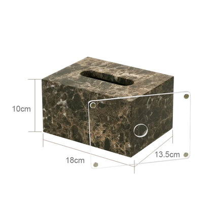 Emperador Tissue Box A