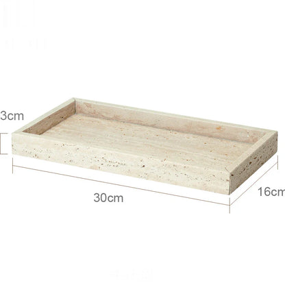 Beige Travertine Tray C