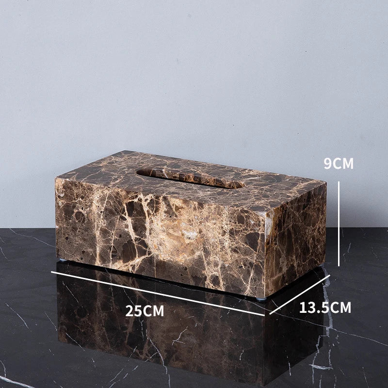 Emperador Tissue Box