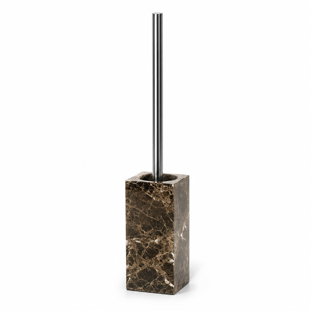 Emperador Dark Marble Toilet Brush