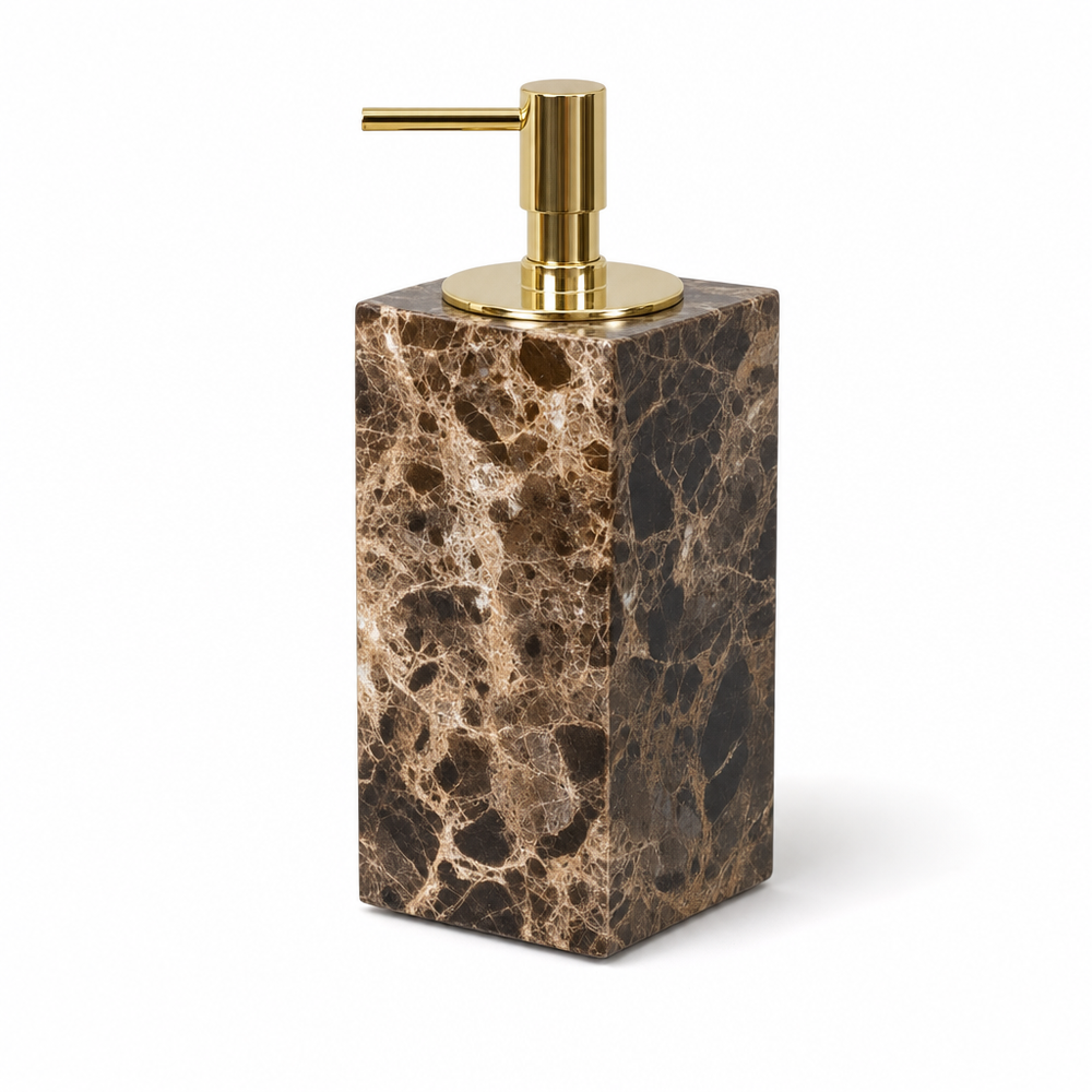 Emperador Dark Marble Soap Dispenser