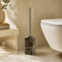 Emperador Dark Marble Toilet Brush