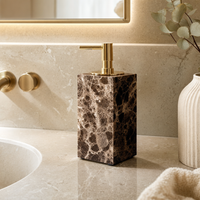 Emperador Dark Marble Soap Dispenser